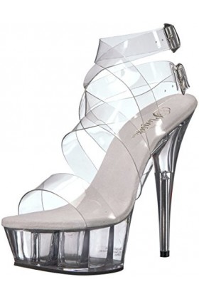 Pleaser DELIGHT-635 CLR/CLR UK 3 EU 36 