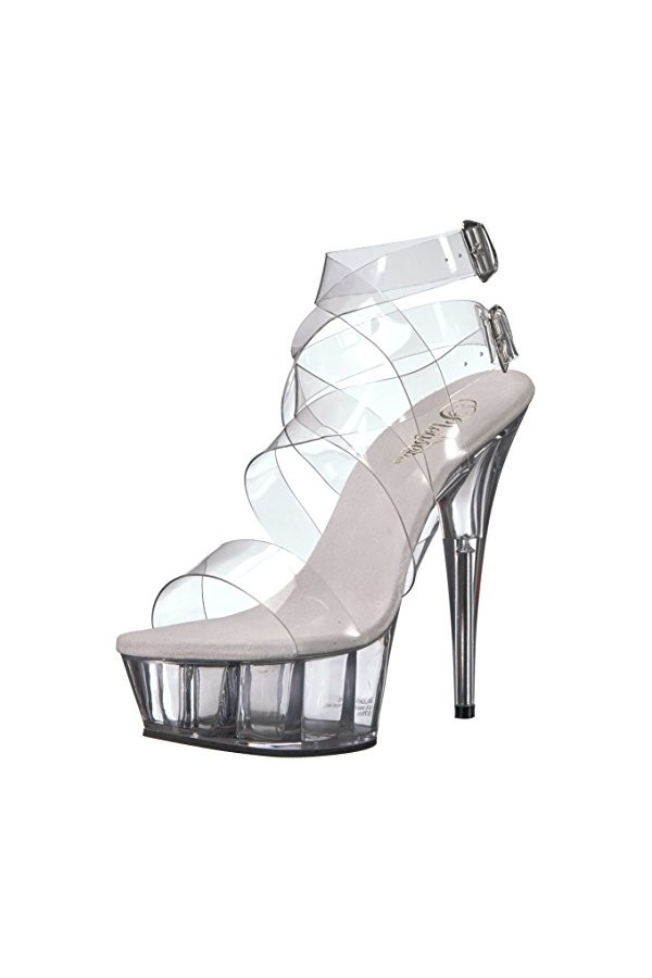 Pleaser DELIGHT-635 CLR/CLR UK 3 EU 36 