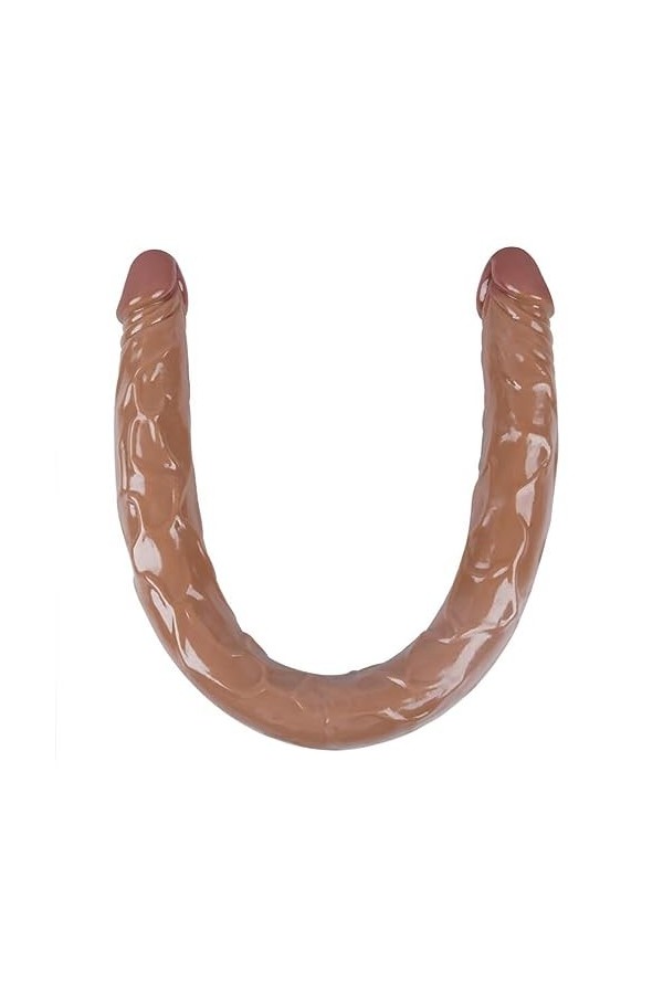 Double Tête Gros Petit Go?es Realiste G?demihet Gode Anale pour Homme Gay XXL Large Y69