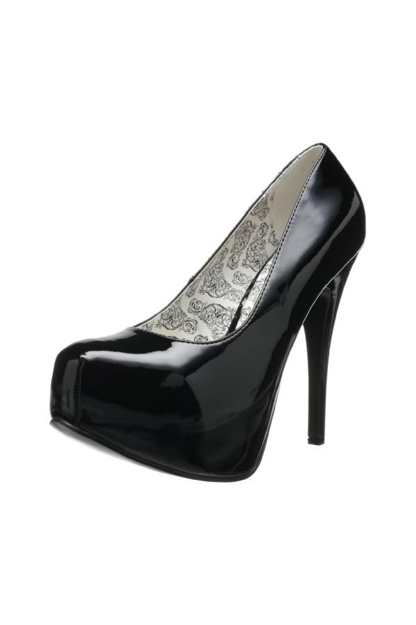 Pleaser Tee06W/R, Escarpins femme - Rouge red , 41 EU