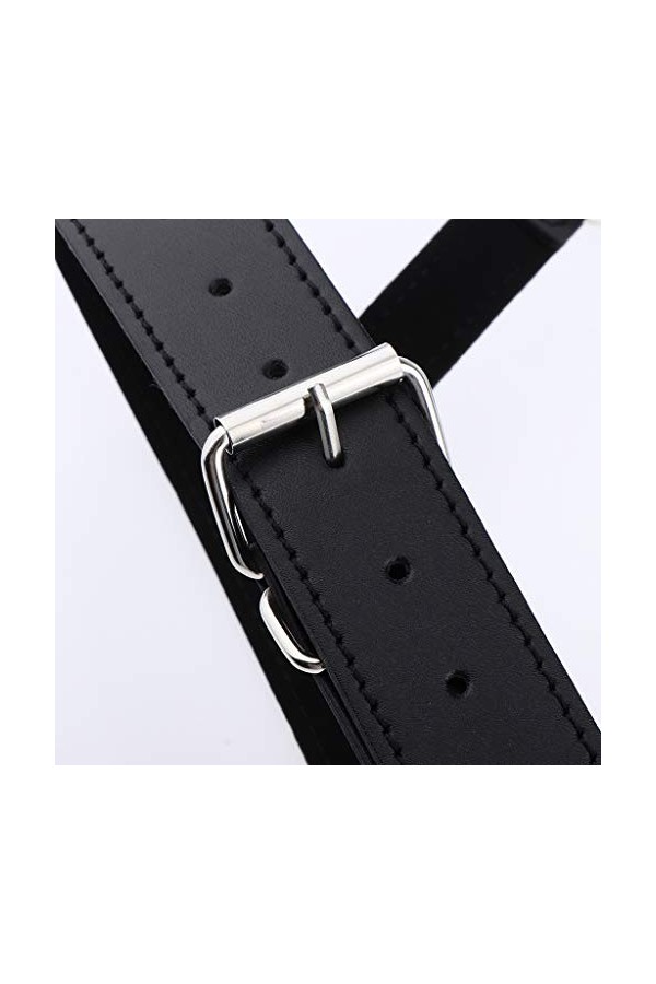 B Baosity Soutien-Gorge Harnais en Cuir PU Lingerie Érotique