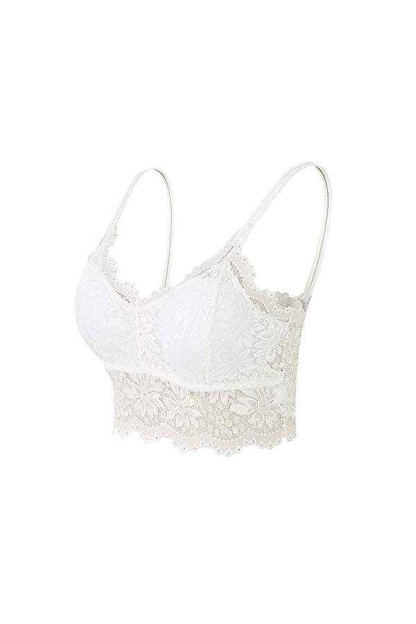 Meggsnle Brassière Sport Femme sous Vetement Femm Soutien Gorge Attache Devant Soutien Gorge Maintien Dos Haut De Sport Sexy