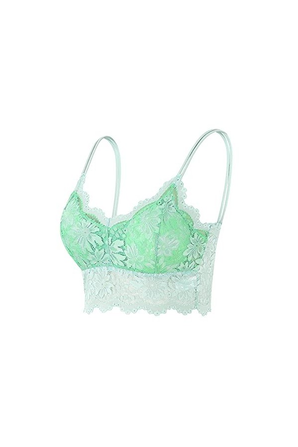 Meggsnle Brassière Sport Femme sous Vetement Femm Soutien Gorge Attache Devant Soutien Gorge Maintien Dos Haut De Sport Sexy