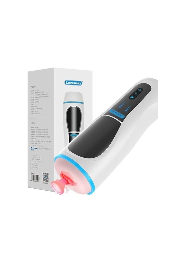 8 Modes Sex toyspour pour Homme Sextoyse Homme S-ëx Toýs Masturbeuse Appareil Silicone Mannuel Vâginette Silicone pour hômme 