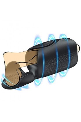 Rotatif Māştừrbateừr Masculin électrique Automatique Silicone imperméable Masseur 7 Modes de vîbrạtîon et daspiration Mains 