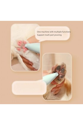 Tondeuse à ChatFil Portable pour Couper le Visage, les Pattes, les Griffes et les Oreilles, Tondeuse électrique pour Animaux 