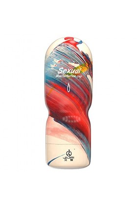 ?-Éx Tøy? ??d??iche-Sexes Toyes Cup Masturb Cup Masturbation Homme Doux Va Et Vient Succion ORale Masturbation Silicone Autom