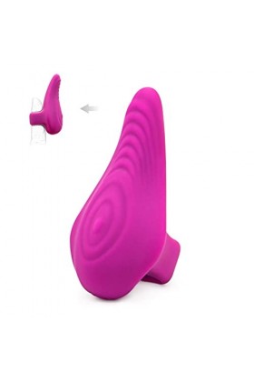 OURVER Doîgt Vîbro-Maṣṣḙur Pour Fḙmmḙ Døîgt Vǐbrø-Måṣṣěür Clǐtørǐdîěn Mînî Dǐṣcrět Püǐṣṣånt Portablḙ Ṣěxtøyṣě Couplḙ Plåǐṣǐr 