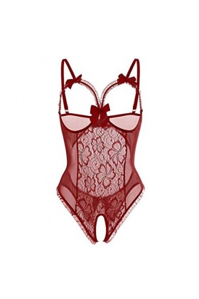 Femmes Bas De Lingerie Bodystocking Fishnet Bodys Sexy Lingerie Sexy Femme Sexy Soutiens-Gorge Dentelle Dentelle de Pyjama Ni