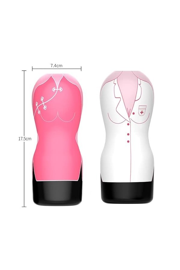 Masturbâteur Cup Realiste Vaginette 3D Va et Vient Homme Sextoyse Vaginette Ultra Réaliste Succion,Masturbeuse HOMME KEI1