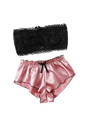 Youyu77 Lingerie de Jeu de rôle Sexy Lingerie Nightdress Mode Sexy Sleepwear sous-vêtements Dentelle Fermeture à lavant des 