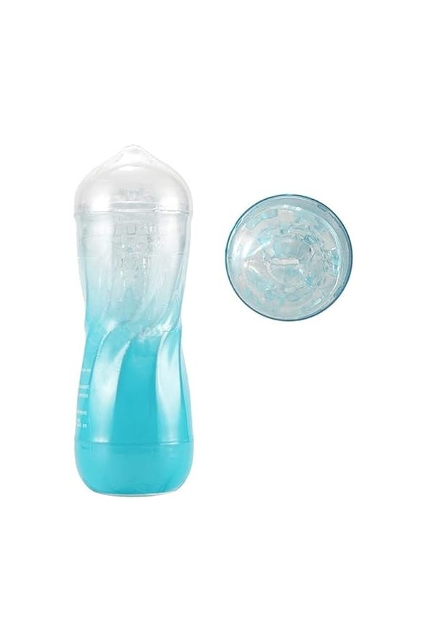 Masturabateur Cup Mâsturbatéur Homme Va et Vient Succion Mâsturbatéur MaSculin realiste cup vaginette silicone pour homme D4A