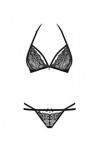 Obsessive M285 Ensemble soutien-gorge pour femme - Noir - L/XL