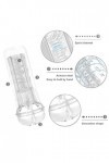 Masturbateur Masculine Entièrement Machine à masturber pour hommes avec Ventouse,Trainer,plusieurs modes Masturbâteur Mains L