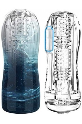 Masturateur Cup Masṭurbâṭeur Homme Va Et Vient DAspiration Sextoyse Homme jouets suceurs masculins D6A