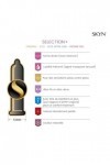 SKYN Selection 10+: 10 préservatifs sans latex pour hommes / 4 Original, 2 Elite, 2 Elite Extra Lubrifié, 2 Intense Feel/Tech