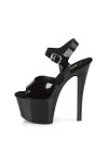 Pleaser SKY-308N Blk Jelly-Like TPU/Blk UK 9 EU 42 