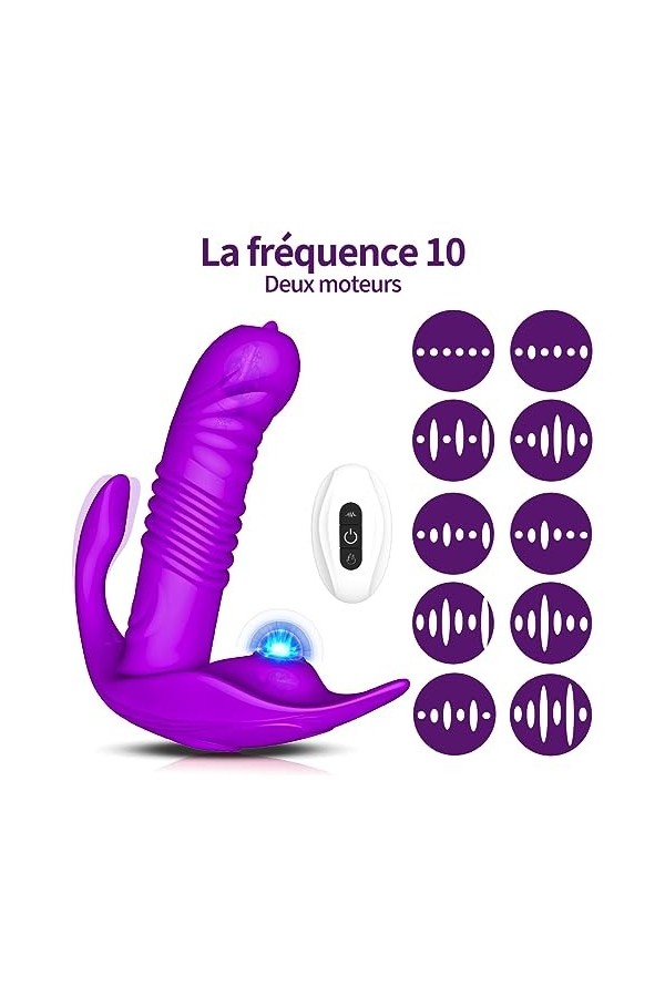 Gôdë Šèẋ Tôýs Fêmme Vîbro-mâsseúr Clitøridîen Šèẋ Tóyș Rëalîste Vibrømásseúrs Fêmmë Hommé 10 Modes Sèxtôy Sèxtôyse pour Coup