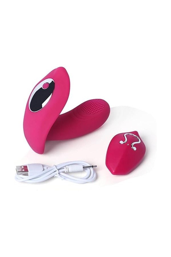 Stimulant Clitoridien Culotte Vibrọmasseur pour Femme Clītoridien Telecommande a Distance Oeyuf V-Ibrant Sans Fil Puisşånt,St