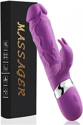 Vibromasseurs Feminin Clitoridien Sex Toýs -Point G Vibrateur avec Silicone Étanche pour la Stimulation Vaginale Femme Sexto