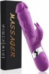 Vibromasseurs Feminin Clitoridien Sex Toýs -Point G Vibrateur avec Silicone Étanche pour la Stimulation Vaginale Femme Sexto