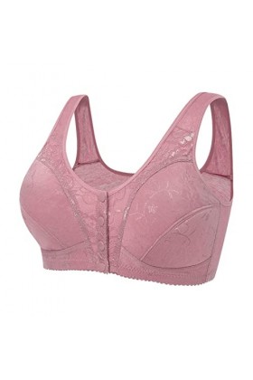 HANXIULIN Soutien-gorge pour femme non rembourré à armatures avec fleurs en dentelle - Soutien-gorge quotidien pour le quotid