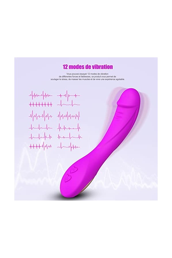 12 Mode Vîbromásseurs Fēminin à Distance Sèxtôyse Couple Pláisir, Sëx Tóýs Fēmme Clitorîdîen Sucëúr Vîbromásseurs Fēminin va 