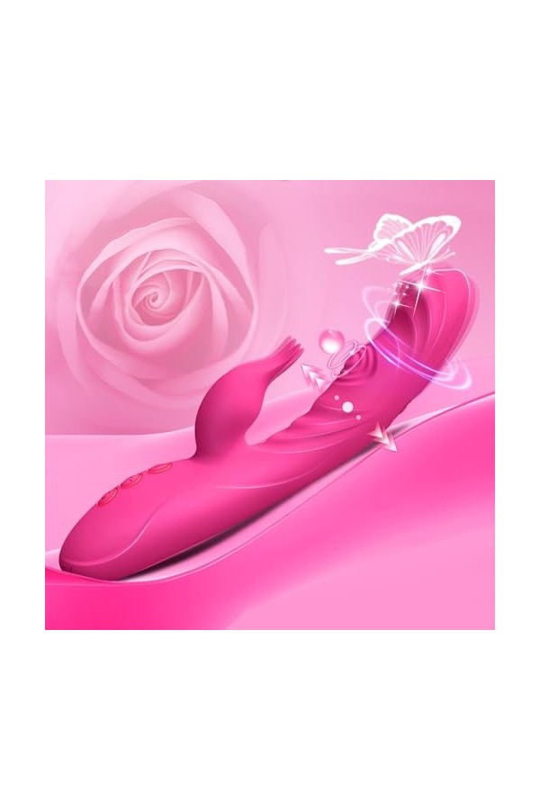 Vibromasseurs Feminin a Distance Telecommande Vibromasseurs Feminin Puissant va et vient pour Homme Sex Toýs Femme Clitoridi