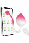 APP Petit Oeuf Vibrant Connecté petit vibromasseurs feminin Sextoys-e Femme Ṿib-r-an-t de Vibration pour Femme Oeuf de Massag