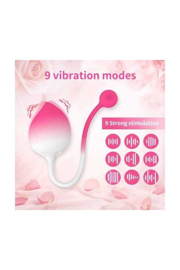 APP Petit Oeuf Vibrant Connecté petit vibromasseurs feminin Sextoys-e Femme Ṿib-r-an-t de Vibration pour Femme Oeuf de Massag