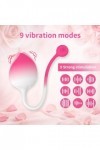 APP Petit Oeuf Vibrant Connecté petit vibromasseurs feminin Sextoys-e Femme Ṿib-r-an-t de Vibration pour Femme Oeuf de Massag