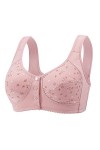 Soutien-gorge sexy rembourré respirant et léger en dentelle push-up sexy avec fleurs en dentelle sous-vêtements femmes grande