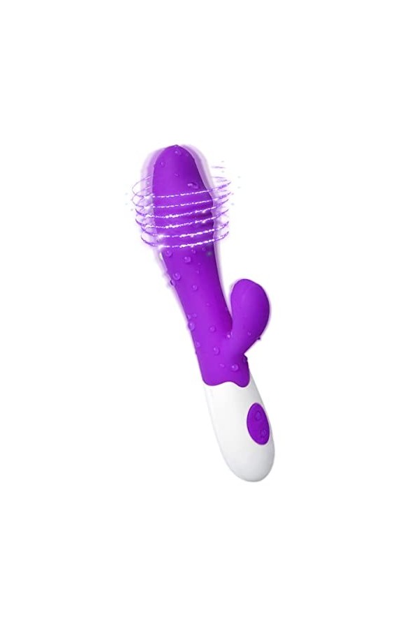 Vibrateur De Rouge à LèVres Masseur électrique portable féminin Vîbro-Mâsseur Clîtoridîen,avec 10 me vibrations magiques,char