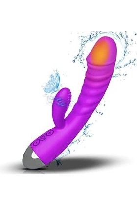 Vibromasseurs Feminin Clitoridien Suceur va et vient, Vibromasseurs Feminin a Distance, Puissant 10 mode Gode Vibro-masseur F