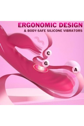 Vibromasseurs Feminin a Distance Gode Vibro-masseur va et vient, Vibromasseur, Feminin Clitoridien Puissant Gode Femme Sex To