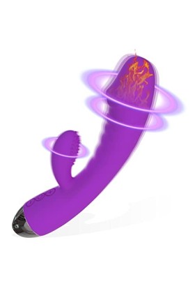 Vibromasseurs Feminin a Distance Gode Vibro-masseur va et vient, Vibromasseur, Feminin Clitoridien Puissant 10 mode Gode Femm