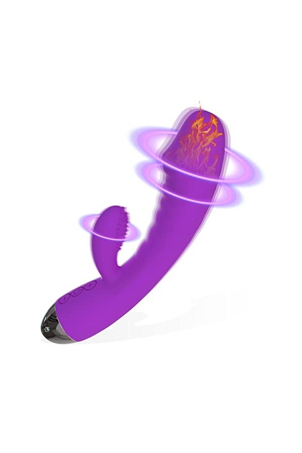 Vibromasseurs Feminin a Distance Gode Vibro-masseur va et vient, Vibromasseur, Feminin Clitoridien Puissant 10 mode Gode Femm