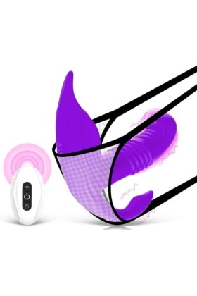 Vibromasseurs Feminin a Distance Gode Vibro-masseur va et vient, Vibromasseur, Feminin Clitoridien Puissant 10 mode Gode Femm