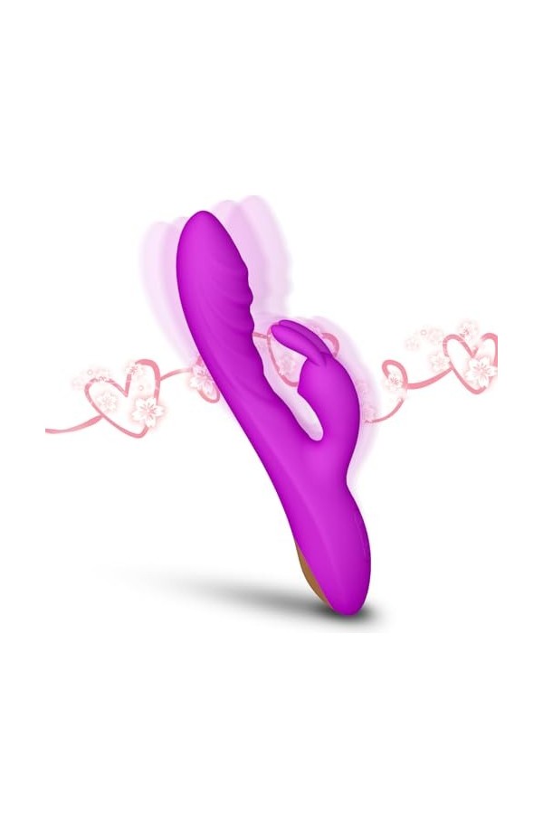 Vibromasseurs Feminin à Distance va et vient, Sans Fil Oeuf Sex Toýs Femme Vibrant, Vibromasseurs Feminin Clitoridien Suceur