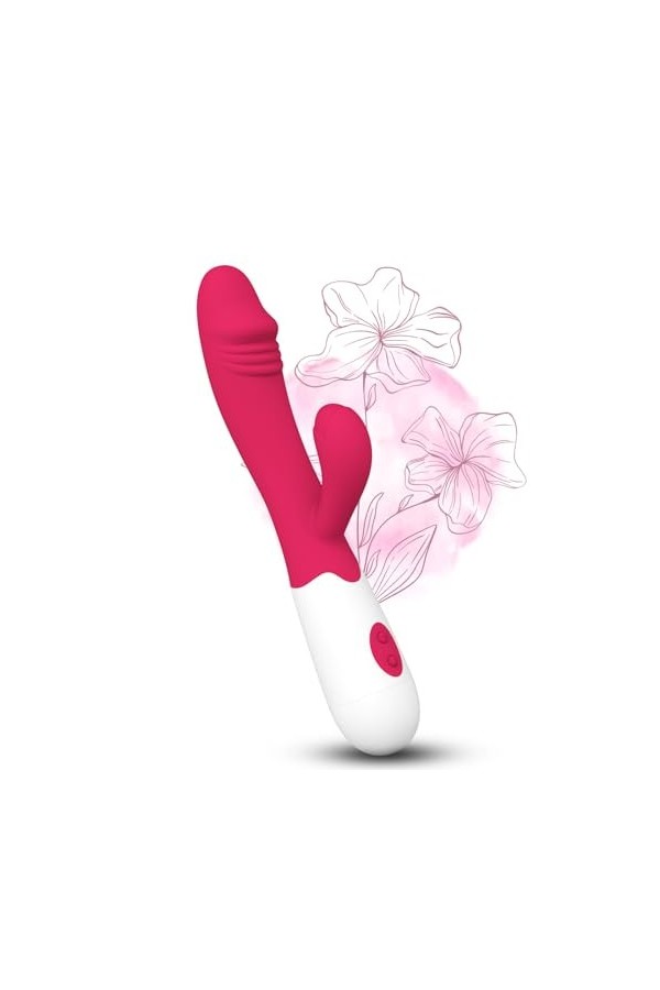 Gode Vibro-masseur Sex Toýs Femme Vibrant, Puissant Vibromasseurs Feminin à Distance Clitoridien, Sextoyse Couple Plaisir, V
