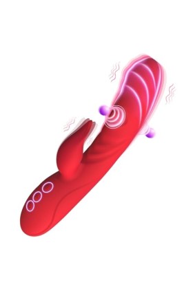 Vibromasseurs Feminin Clitoridien Suceur Puissant, Vibromasseurs Feminin va et vient à Distance Telecommande pour Homme Gode 