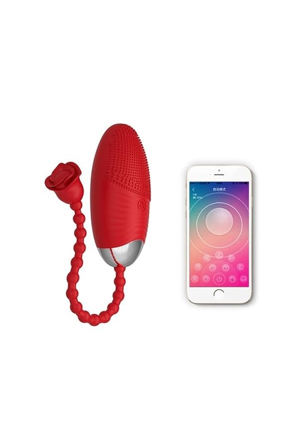 APP Víbrømạsséụrs Feminin à Distance ?è?f Vîbrant,Mini Sex Toýs Oeuf Vibrant Connecté Telephone App Vibromasseurs Feminin à D