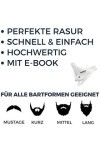 Gabarit premium en acier inoxydable pour la barbe,rasage,modèle pour votre soin quotidien de la barbe,tondez, rasez e donnez-