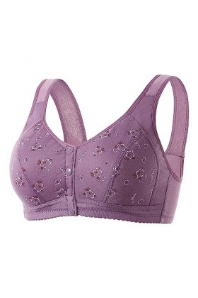 HANXIULIN Soutien-gorge en U profond pour femme - Sans coutures - Soutien-gorge push-up avec dentelle à lavant - Soutien-gor