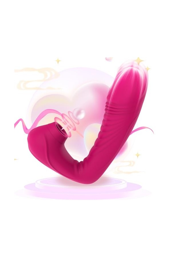 Vibromasseurs Feminin a Distance Gode Vibro-masseur Sex Toýs Femme Vibromasseur, Femme Clitoridien Puissant Silencieux Sexto