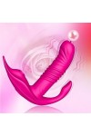 Vibromasseurs Feminin Clitoridien Suceur va et vient, Vibromasseurs Feminin a Distance, Puissant 10 mode Gode Vibro-masseur F
