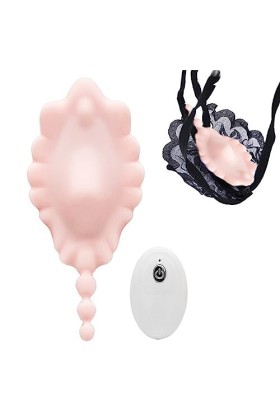 Wearable Panty Vibe Toy Invisible Wearable Panty Vibe Toy Remote Control Vibrating Egg hj15