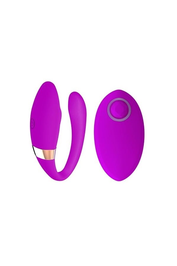 Gode Víbrõ Vîbròmãśseūrs Feminin à Diśtance Díscret Oéufs Vîbrant TéLéCommandé sans Fil Silicøne Màsseur, œūf Vîbrant Femm