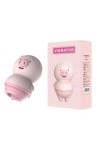 HEVIDENCIA PIG - Stimulateur clitoridien, étanche avec 10 modes vibratoires, rose, produit pour Adultes