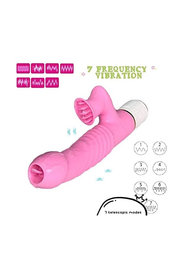 Sëx Tôýs Feṃṃe Charge Sücẹúr de Clîtórîş, Vîbrộmạssẹür Pu?????t Telecommandé pour Fémme Pộîñt Ġ, Vîbrộmạssẹür Súcéur Clítórí